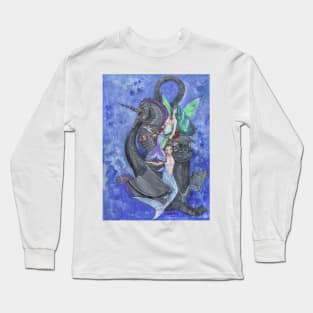 Mermaid and Merman Long Sleeve T-Shirt